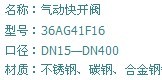 氣動(dong)快開(kai)閥